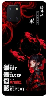 Чехол на Samsung Galaxy Note 10 Lite (A81) She is Japanese ver.2 фото 1 из 1