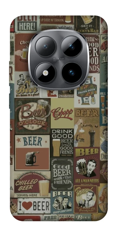 Чохол на Xiaomi Redmi Note 15 Pro 5G Retro collage ver.1 фото 1 з 1