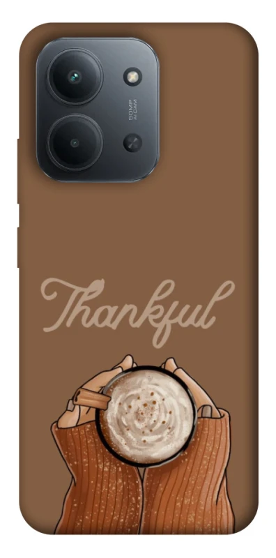 Чохол на Xiaomi Redmi 15C (EU) Thankful coffee фото 1 з 1