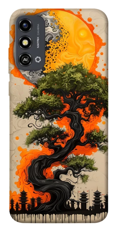 Чохол на ZTE Blade A53 Дух Японії v3 фото 1 з 1