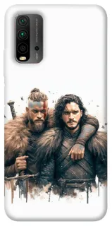 Чехол на Xiaomi Redmi 9T Ragnar and Snow фото 1 из 1