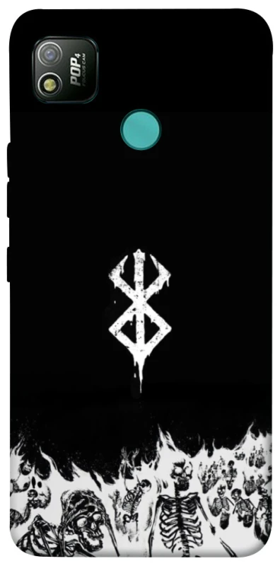 Чехол на TECNO POP 4 Berserk skeletons фото 1 из 1