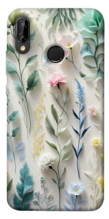 Чохол на Huawei P20 Lite Floral design ver.3 фото 1 Чохол на Huawei P20 Lite Floral design ver.3 фото 1 з 1