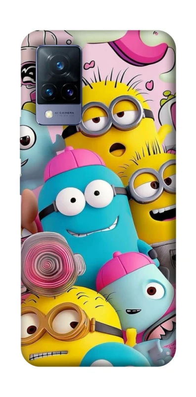 Чохол на Vivo V21 Minions ver.1 фото 1 з 1