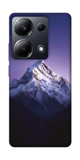 Чехол на Xiaomi Poco M6 Pro 4G Purple mountains фото 1 из 1