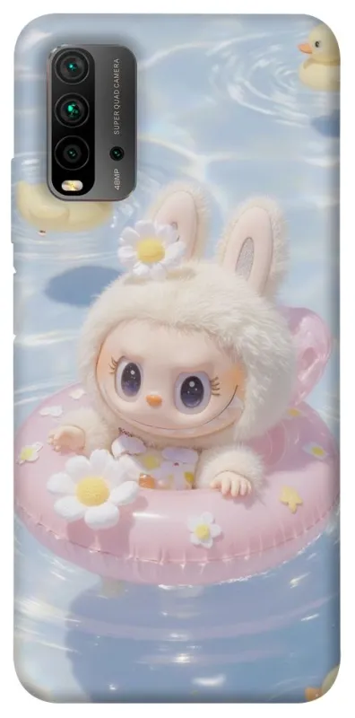 Чехол на Xiaomi Redmi 9T Labubu swimming фото 1 из 1