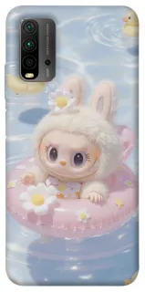 Чохол на Xiaomi Redmi 9T Labubu swimming фото 1 з 1