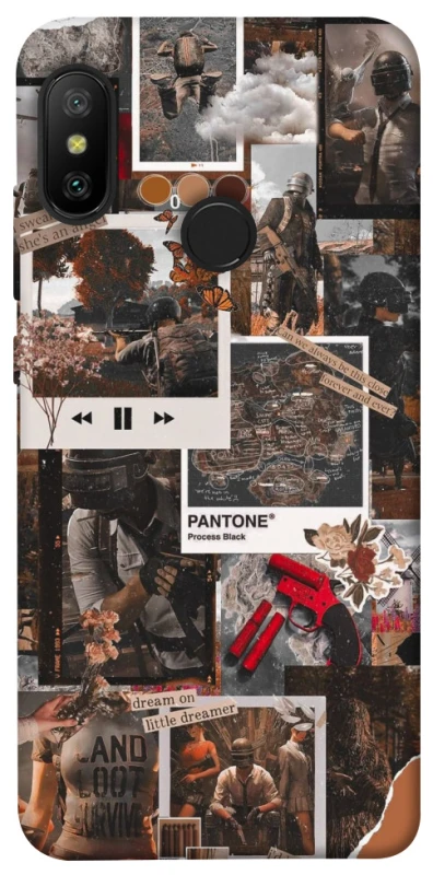 Чохол на Xiaomi Mi A2 Lite / Xiaomi Redmi 6 Pro PUBG Collage фото 1 з 1