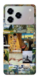 Чехол на ZTE Blade A76 Art collage ver.8 фото 1 из 1