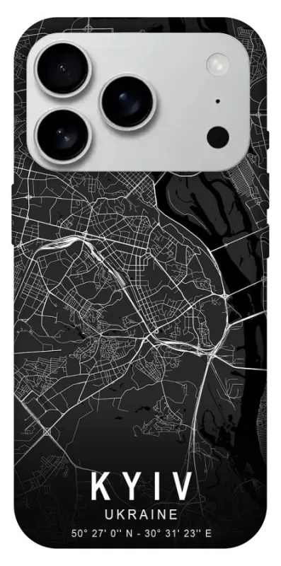 Чехол на Apple iPhone 18 Pro Max Kyiv map фото 1 из 1