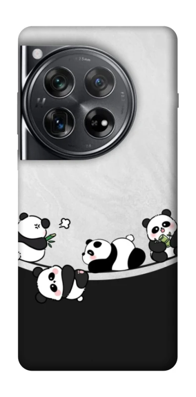 Чехол на OnePlus 12 Four pandas фото 1 из 1
