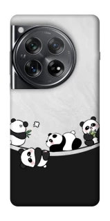 Чехол на OnePlus 12 Four pandas фото 1 из 1