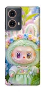 Чехол на Motorola Moto G85 Labubu & Flowers ver.2 фото 1 из 1