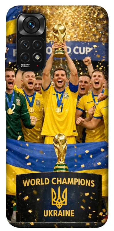 Чохол на Xiaomi Redmi Note 11 (Global) / Note 11S UA-Football ver.5 фото 1 з 1