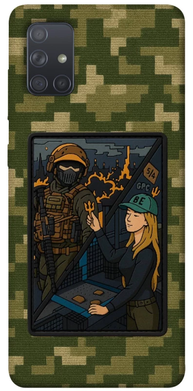 Чехол на Samsung Galaxy A71 Volonter фото 1 из 1