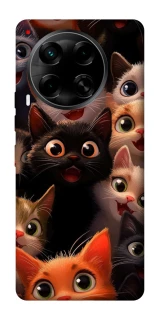 Чохол на TECNO Camon 30 (CL6) happy cats фото 1 з 1