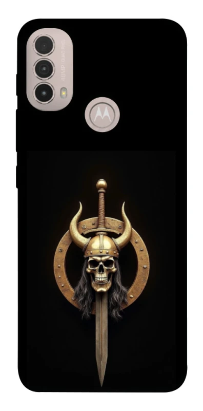 Чохол на Motorola Moto E40 Golden Berserker фото 1 з 1