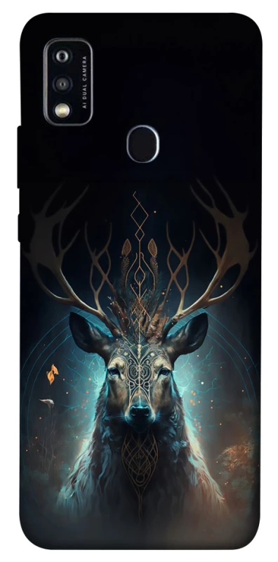 Чохол на ZTE Blade A51 Скандинавський олень v2 фото 1 з 1