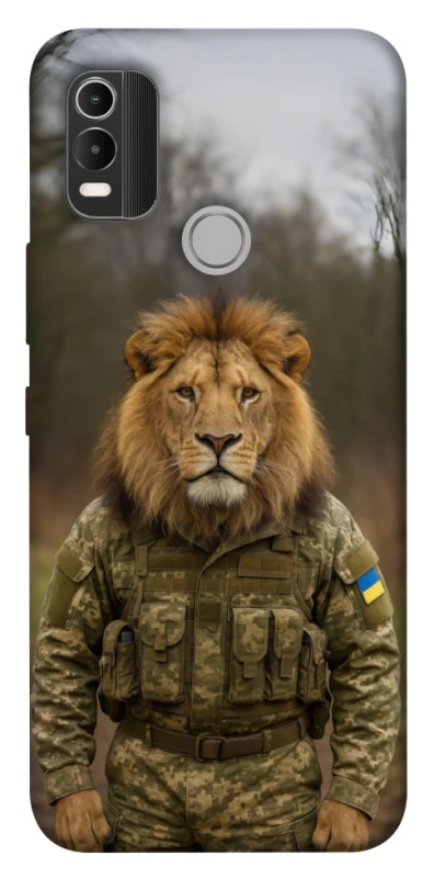 Чехол на Nokia C21 Plus Лев защитник фото 1 из 1