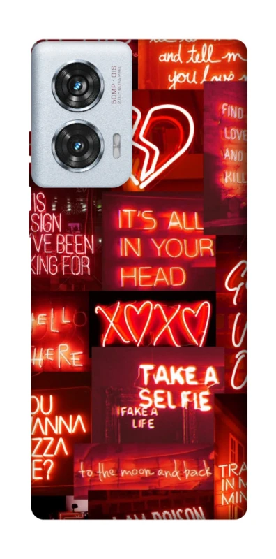 Чохол на Motorola Edge 50 Fusion Love collage ver.7 фото 1 з 1