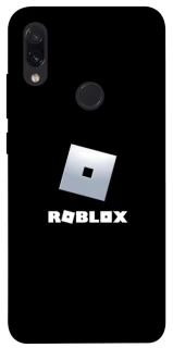 Чохол на Xiaomi Redmi Note 7 / Note 7 Pro / Note 7s Roblox logo black фото 1 з 1