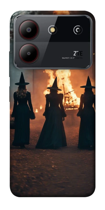 Чохол на ZTE Blade A54 4G Halloween Witch ver.6 фото 1 з 1