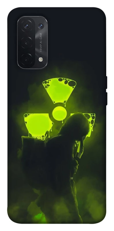 Чохол на Oppo A54 5G / A74 5G Радіація v2 фото 1 з 1