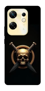 Чехол на Infinix Zero 30 4G Golden Skull фото 1 из 1