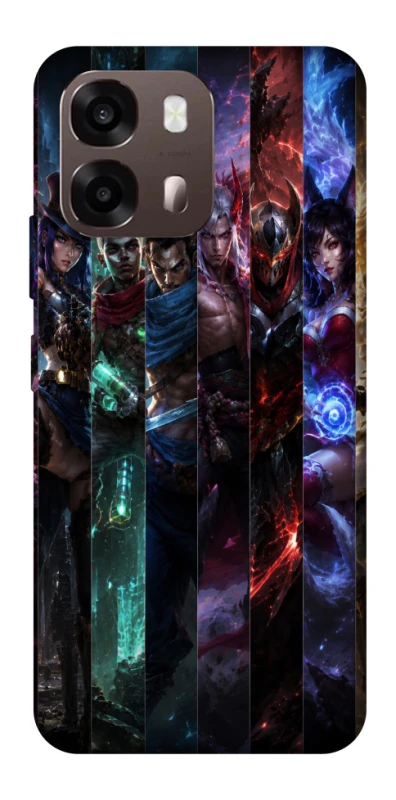 Чохол на Oppo A6 League of Legends ver.2 фото 1 з 2