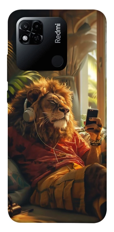 Чехол на Xiaomi Redmi 10A Лев v2 фото 1 из 1