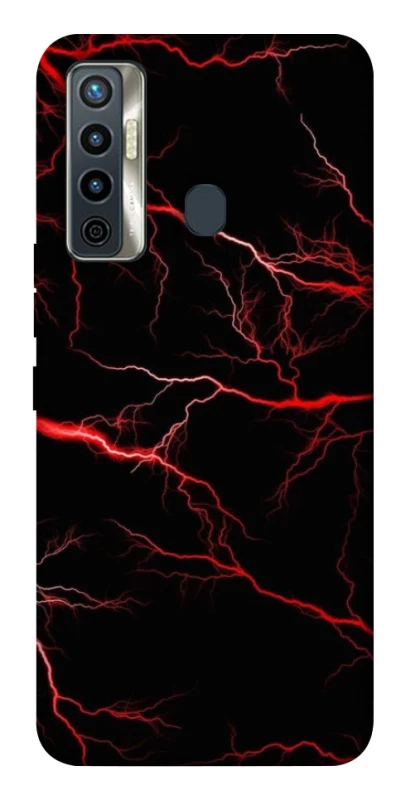 Чохол на TECNO Camon 17 Червона молнія фото 1 з 1