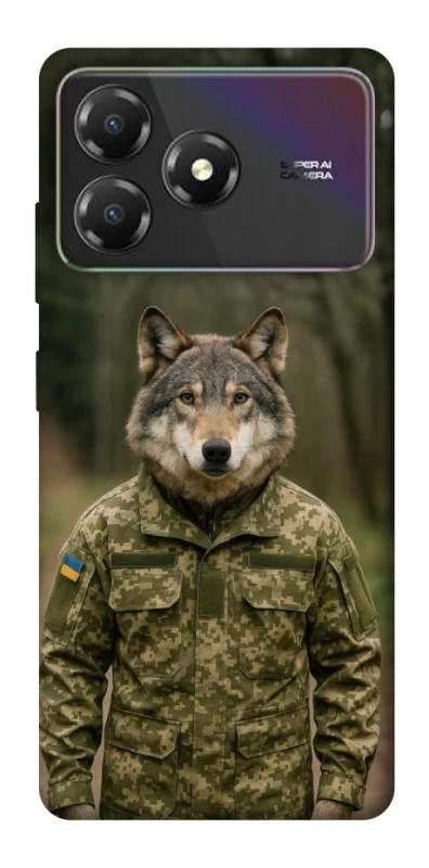 Чехол на ZTE Blade A36 Волк защитник фото 1 из 1