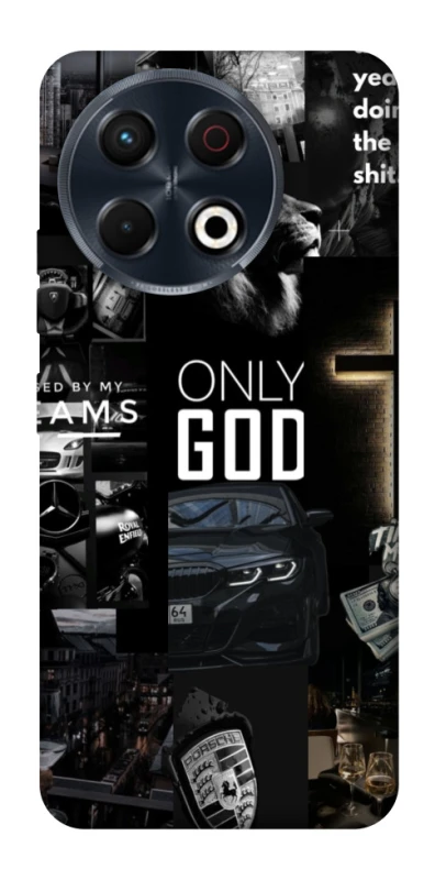 Чохол на TECNO Spark 30 Pro (KL7) Only God фото 1 з 1