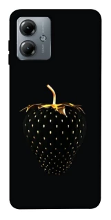 Чехол на Motorola Moto G14 Черная клубника фото 1 из 1