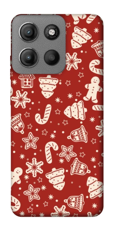 Чехол на Motorola Moto G15 Power Новогодний v3 фото 1 из 1