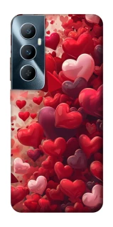Чехол на Realme C65 4G Many hearts фото 1 из 1