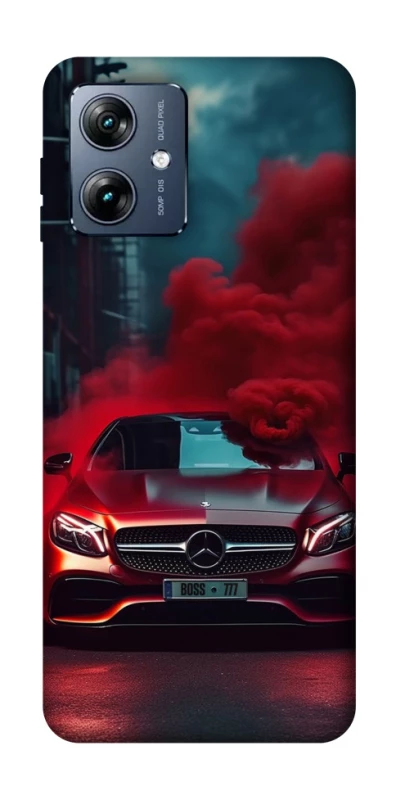 Чехол на Motorola Moto G54 Power Mercedes in smoke фото 1 из 1