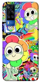 Чохол на Vivo Y51a Dandy world collage фото 1 з 1