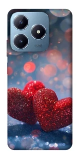Чехол на Realme C63 Red hearts фото 1 из 1