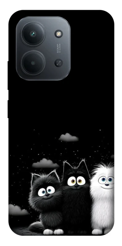 Чехол на Xiaomi Redmi 15C (EU) Three Cats фото 1 из 1
