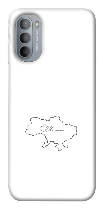 Чохол на Motorola Moto G31 Ukraine map фото 1 з 1