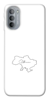 Чохол на Motorola Moto G31 Ukraine map фото 1 з 1