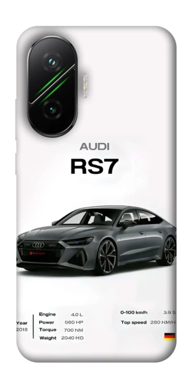 Чехол на Xiaomi Poco F7 Audi RS7 фото 1 из 1