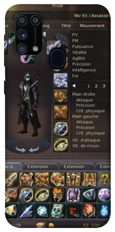 Чохол на Samsung Galaxy M31 Character Menu ver.1 фото 1 з 1