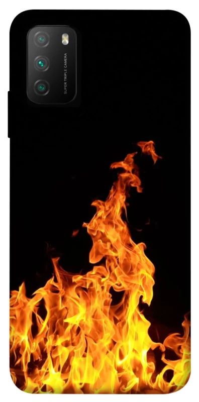 Чехол на Xiaomi Poco M3 Огонь фото 1 из 1