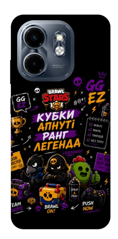 Чохол на Infinix Smart 9 4G / Hot 50i Brawl Stars collage фото 1 з 1