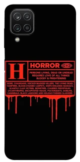 Чохол на Samsung Galaxy A12 Horror Halloween фото 1 з 1
