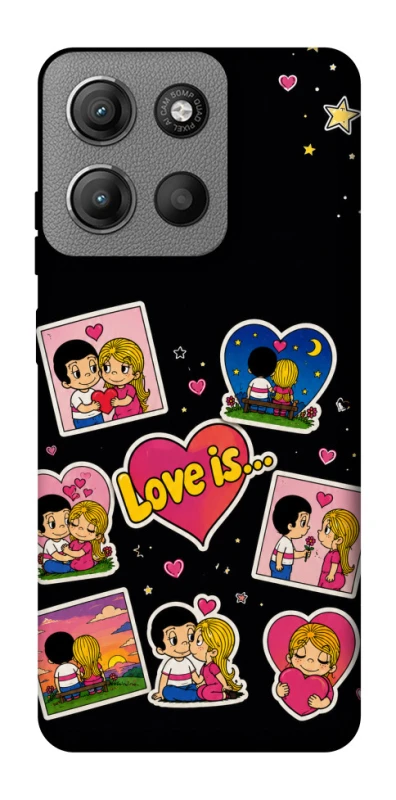 Чехол на Motorola Moto G15 Power Love is фото 1 из 1