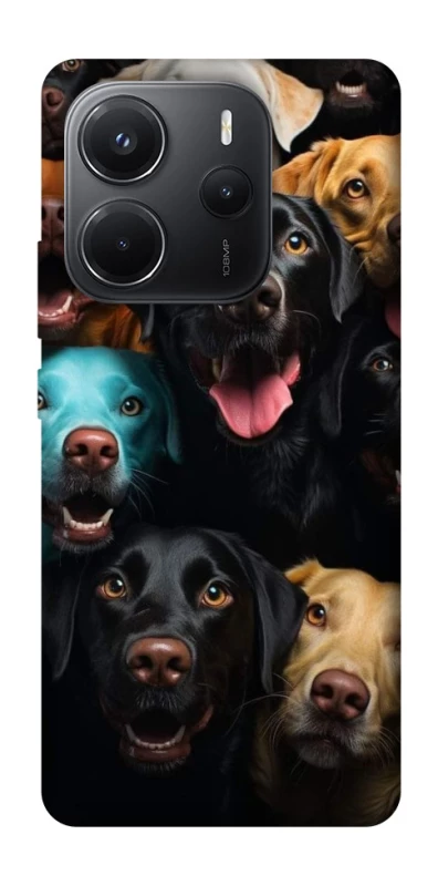 Чехол на Xiaomi Redmi Note 14 4G (Int. version) Собаки фото 1 из 1