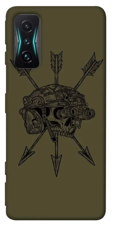 Чехол на Xiaomi Redmi K50 Gaming Mil skull фото 1 из 1